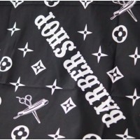 миниатюра для товара: П17133 Пеньюар Barber LV 150*120см. (синій, зелений, чорний) PNU-11
