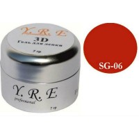 Г04020 Гель для ліплення 3D YRE кораловий
